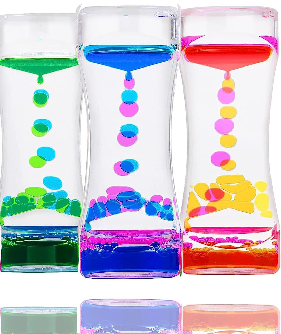 Amazon｜液体砂時計 液体モーションタイマーバブラー インテリア